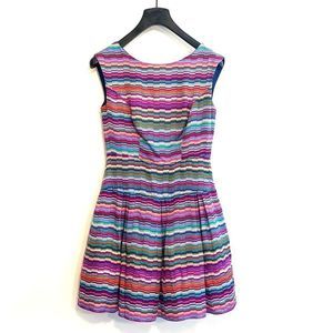 [Shoshanna]Multicolor Kaleidoscope Dress - Size 4